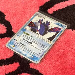 Kyogre EX #37 – Pokémon Promo – As Pictured